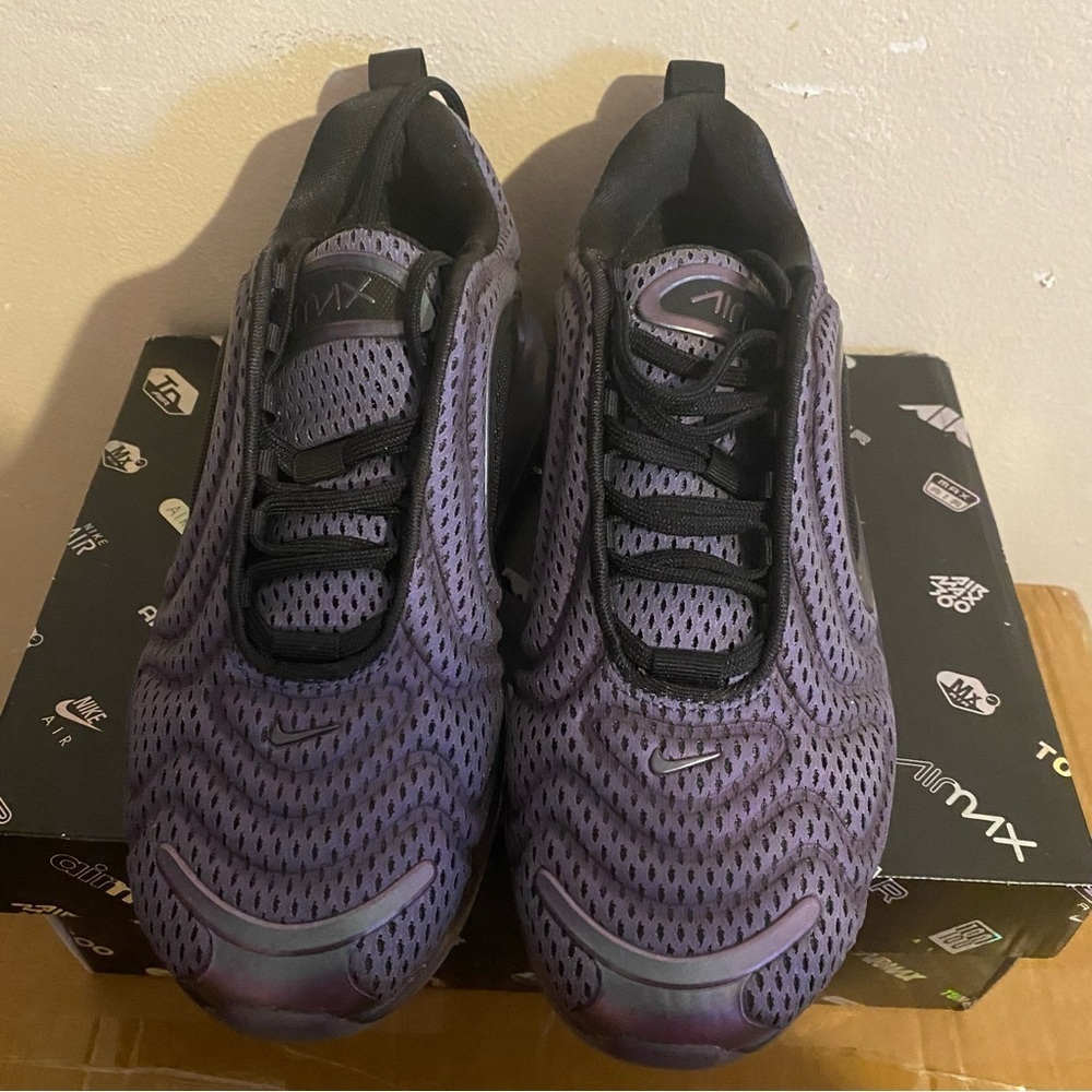 Nike Mens Air Max 720 Sneakers Shoes Purple Black
